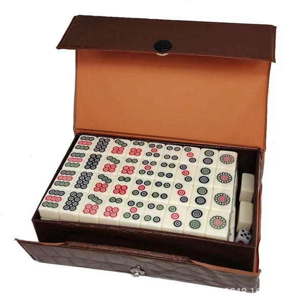 No. 24 Mini Mahjong Tiles Travel Dormitory Portable Cute Mini Outdoor Popular 20mm Home Hand Rub Small Size