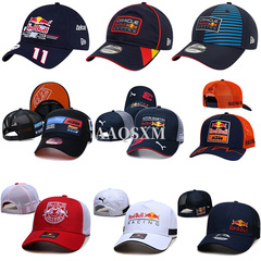 外国貿易卸売レッドブル帽子野球帽メンズ F1 オートバイハードトップひさしキャップ大きなつばサンバイザー屋外ユニバーサル