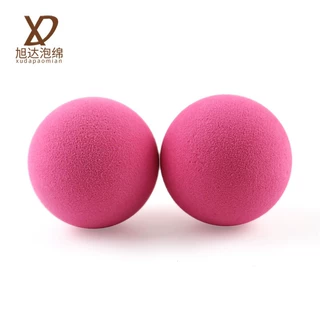 40mmEVA球高密度彩色发泡球儿童宠物耐咬弹性好玩具球支持定制