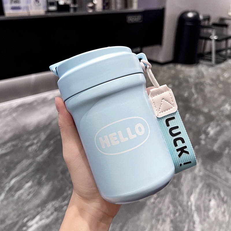 더블 드링크 단열재 [블루] 500ml