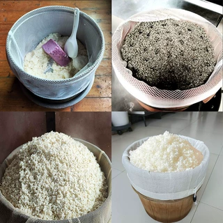 环保食品级木桶蒸饭袋蒸饭团布袋易清洁耐高温布蒸饭布蒸笼布批发