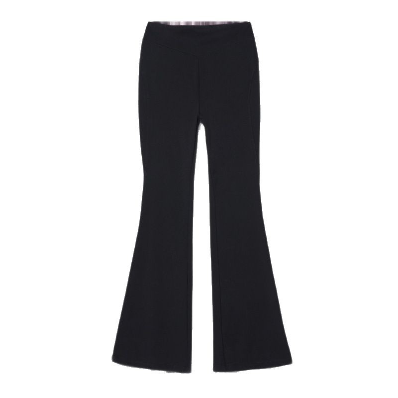Pantalones de yoga desnudos, pantalones acampanados para mujeres y niños, pantalones de pierna ancha elásticos y delgados de cintura alta, deportes de baile, pantalones de baile de primavera y verano