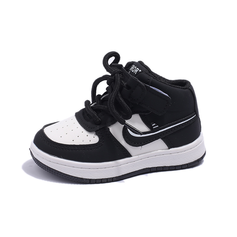 2023 höst nya barnsportskor pojkar studenter fritidsbräda skor tjejer babyskor utrikeshandel små vita skor_voghion.com