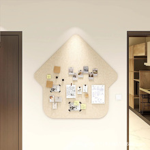 卡通蘑菇毛毡板留言板墙贴学校儿童房墙饰羊毛毡软木板照片墙