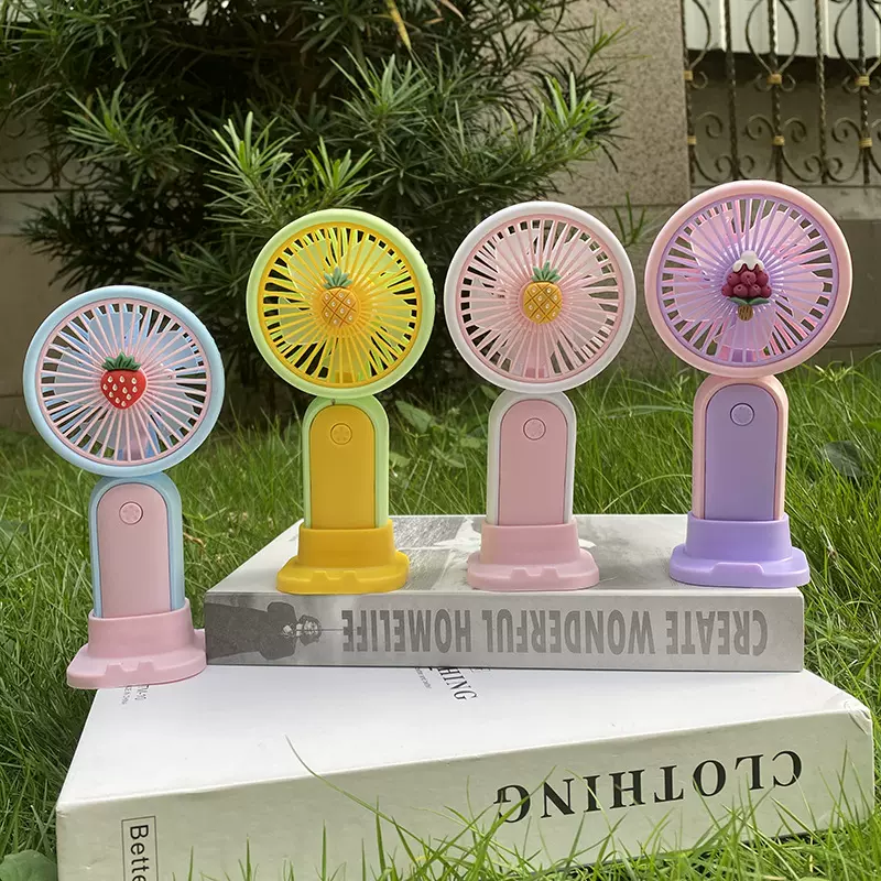 跨境东南亚迷你usb电风扇礼品夏季充电款便携式桌面手持小风扇