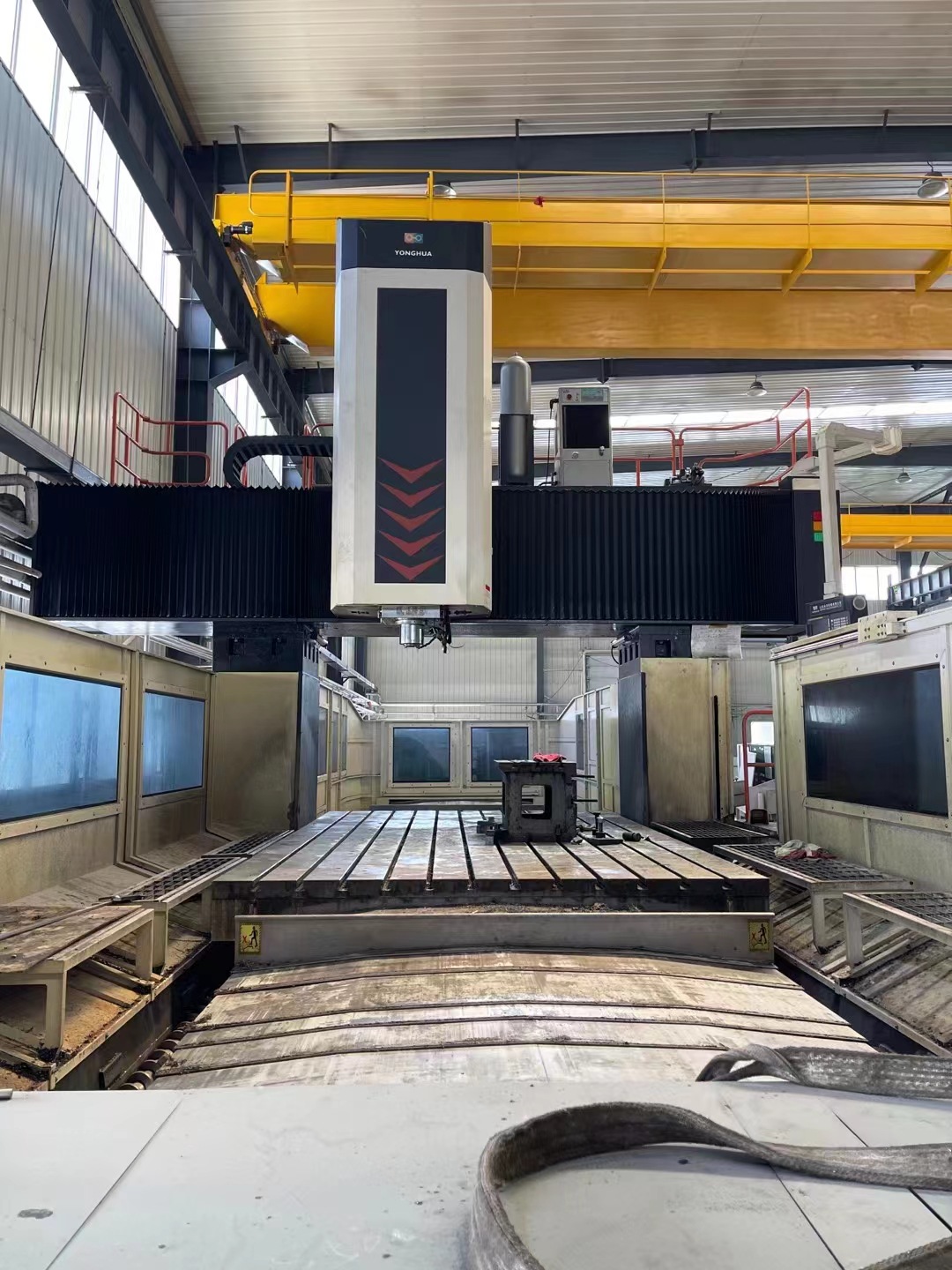 处理二手永华YH-GMC4528L数控龙门铣床二手4.5x2.5米龙门