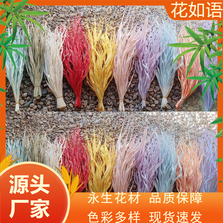 Fan blades must be dried flower Palm leaf window Wedding home arched…