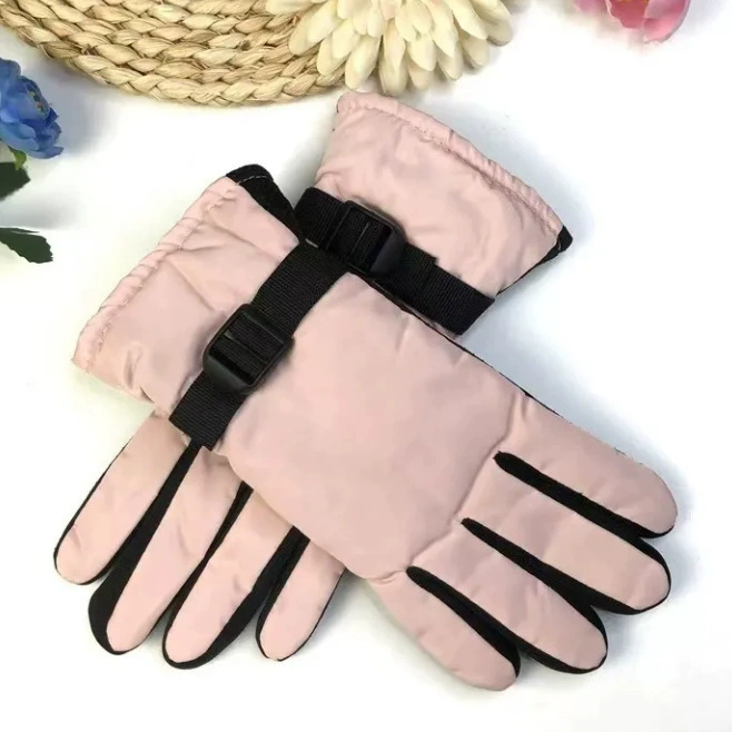 Non-slip keep warm ski professional fleece travel waterproof windproof gloves, increased thickness