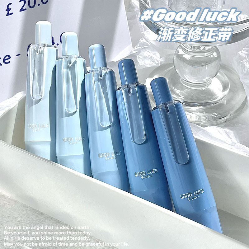 Ins pequeño libro rojo Mismo estilo cinta de corrección push cinta de corrección de gran capacidad cinta de corrección del diario del estudiante cinta de corrección de la oficina