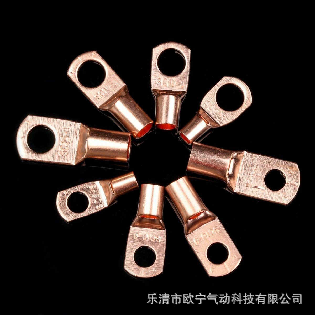 跨境电商货源金色SC系列窥口铜接线端子Terminals连接器套装100pc-阿里巴巴
