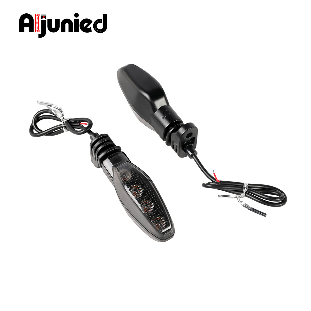 Kaixuan Triumph 675 660 Motorcycle Turn Signal Super Bright 12V LED (Dönmə işıqları) - black
