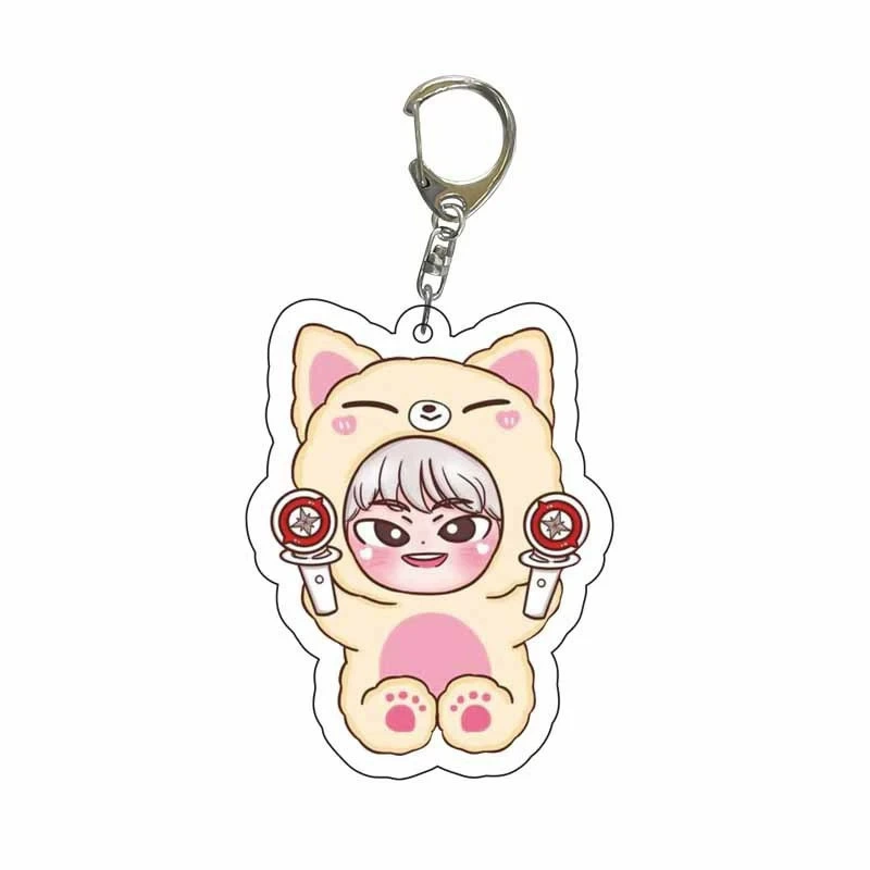 Новый кукольный брелок StrayKids SKZOO окружение, Li Longfang Fang Chan Wolf Cub школьные аксессуары отправка одноклассникам