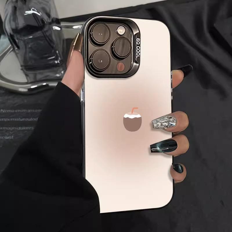 Off-White Small Fresh Coconut Suitable for Apple 17 Mobile Phone Case 16Pro/15Promax/13/11Promax Off-White Small Fresh Coconut Suitable for Apple 17 Mobile Phone Case 16Pro/15Promax/13/11Promax