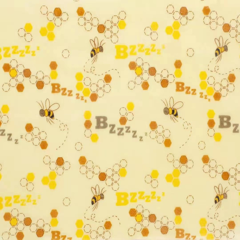 검은 꿀벌 (대형, 중형 및 소형 3 피스 팩); 기존의 3 피스 팩 18*20 25*28 33*35CM; 유기농 면직물