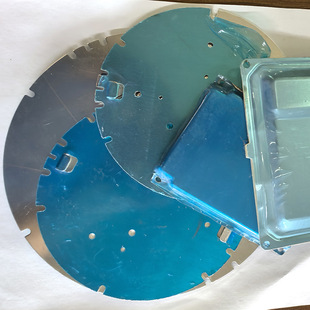 Aluminum Alloy Stamping Parts Aluminum Alloy Cover Board Back Plate Aluminum Alloy Stretch Parts Aluminum Products Manufacturer Processing Metal Stamping