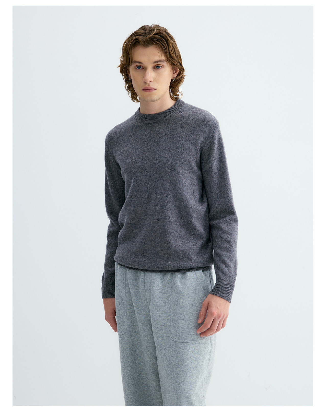 UNF Merino Wool Half-Turtleneck Sweater