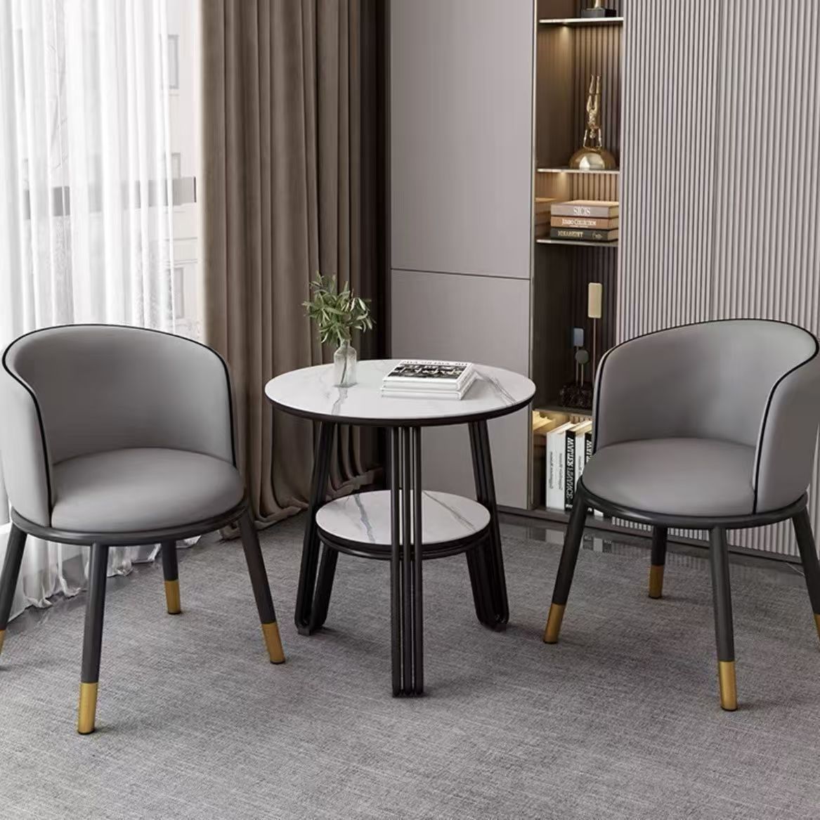 Dark gray [wear-resistant and thickened] single chair