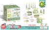 Set, dinosaur, kitchenware, 19 pieces