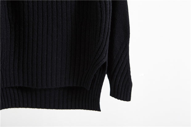 Warm women's turtleneck sweater