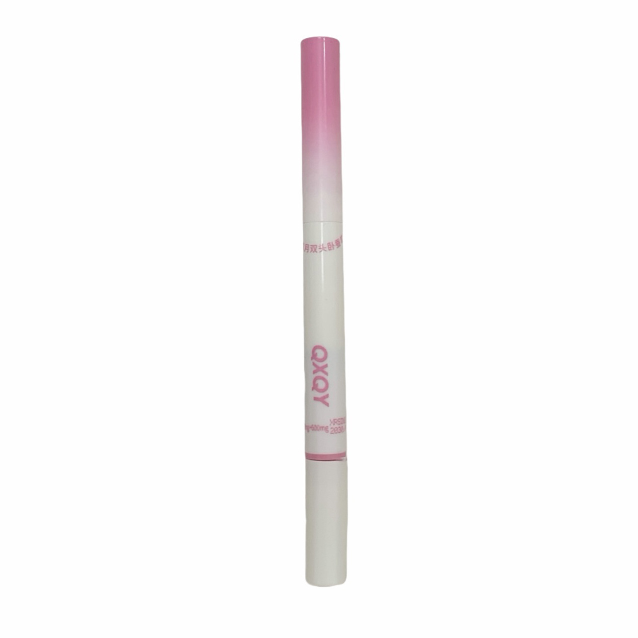 QXQY mes de dos cabezas reclinadas de seda pluma madre sensación de vida brillante esponja cabeza de cuchillo afilada novato reclinado de seda pluma a pluma maquillaje de color