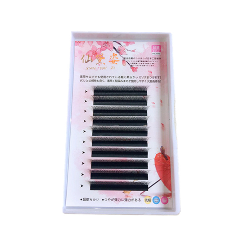 Mejorado 5D trébol de cinco hojas pestañas esteticista gruesa Cruz suave 0,05mm pestañas Injerto de pestañas