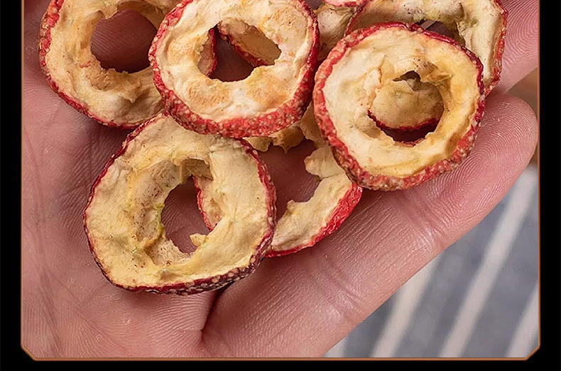 Dried Hawthorn Slices Shan Zha 山楂 Seedless Center Rings Herbal Tea Ingredient 100g details