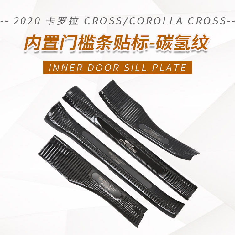 Patrón de hidrocarburos de etiquetado de alféizar de puerta incorporado