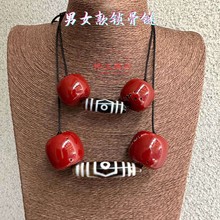 时尚藏式项链男女款民族风饰品搭配藏装配饰精美手工编制锁骨链