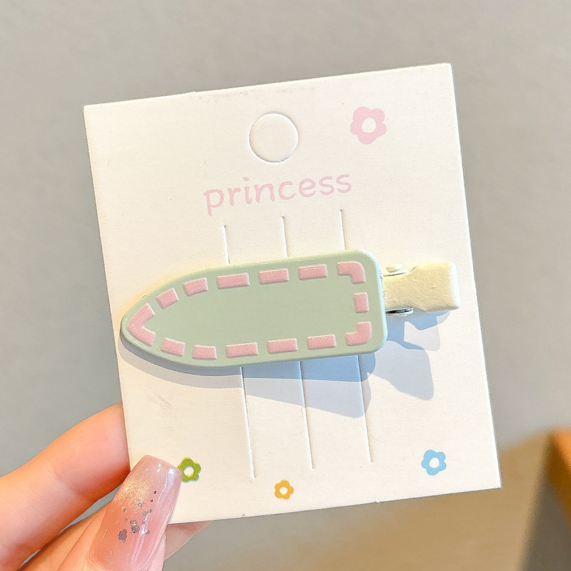 Dopamina adorable clip de cabello para mujeres 2025 nuevo clip lateral de alta gama clip lateral frisa clip de cabello clip de cabello tocado