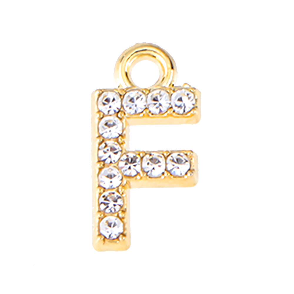 53g Weight Pendant Jewelry Making Type 13mm Jewelry Making Size Artificial Diamond Inlay Material DIY Jewelry Accessories Classification 50 PCS/Package Quantity Alloy Material Letter Pattern Plating Design Elegant, Simple Style, Streetwear Style 50 PCS/Package 13mm Alloy Artificial Diamond Letter Pendant 12