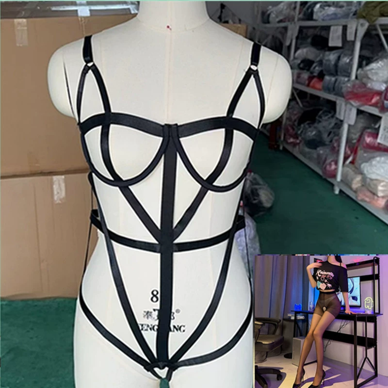Съемный каркасный корсет-биоджинг, европейский стиль, лето, One-Size Black, регулируемый