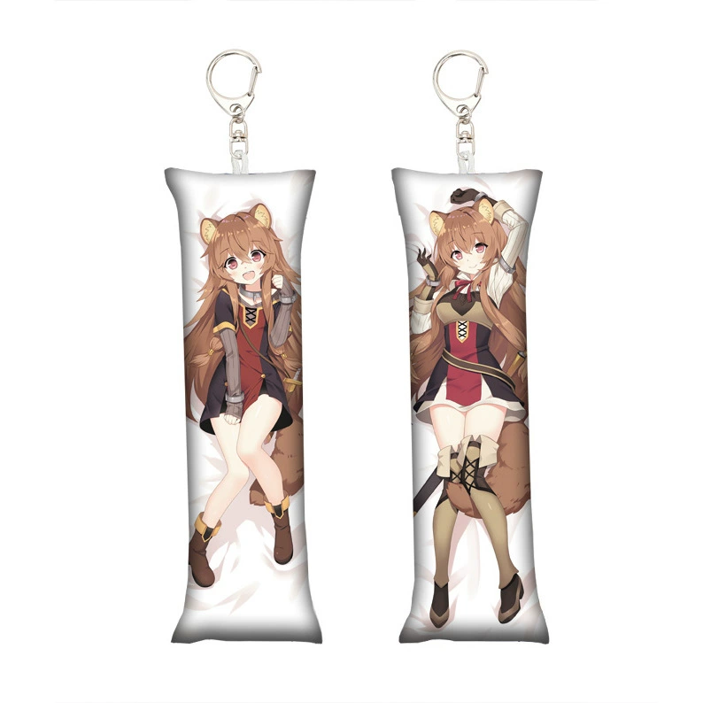 [动漫盾之勇者成名录小抱枕钥匙扣迷你书包挂饰Mini Dakimakura] → [анимэ: Защитник слабых] мини-подушка брелок ключей рюкзак подвеска