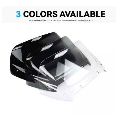 Cvo Road Glide 10inch: Motorcycle front windshield