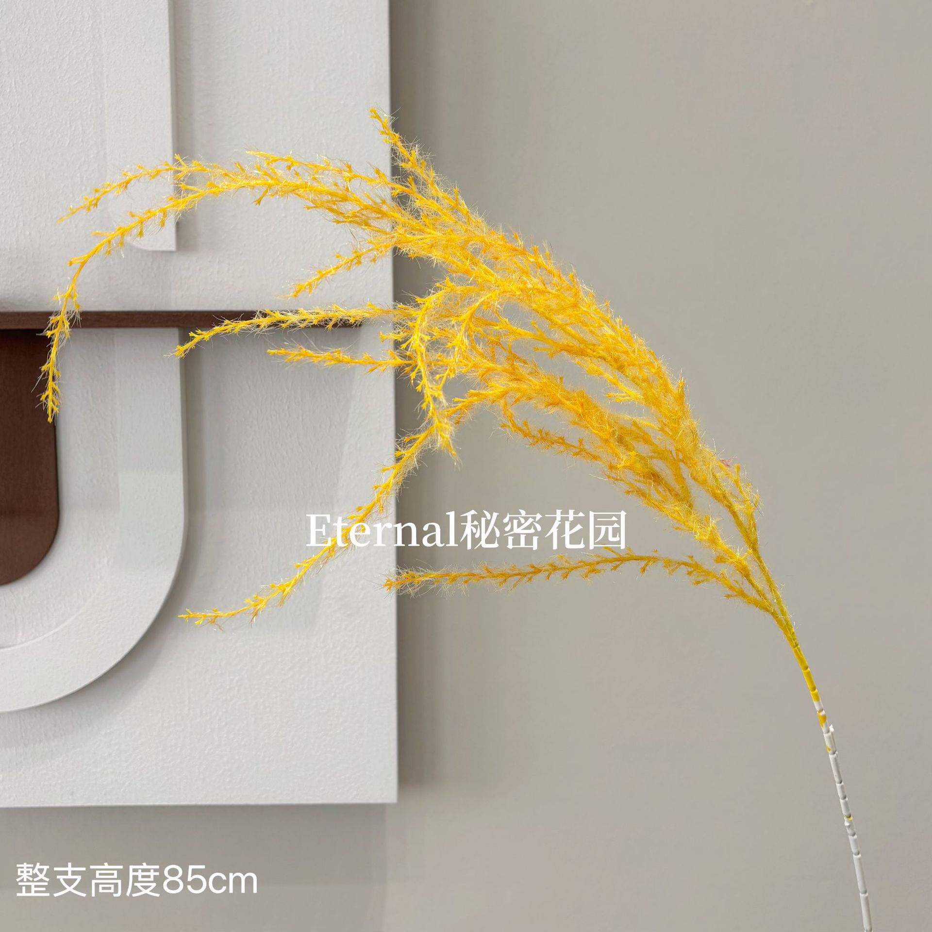 Fuegos artificiales de espiga larga amarillo limón (4 paquetes)