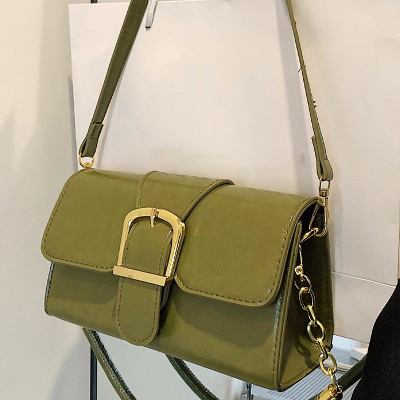 腋下包包女2024春夏新款小眾輕奢復古單肩包百搭通勤包斜挎小方包