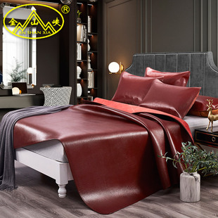 Ll Cowhide Mat 1.95m m First Layer Buffalo Leather Mat Soft and Hard Bed Three-Piece Set Thickeneded 1
