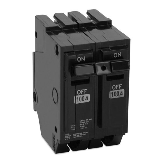 THQL South American Market Special Plug-in MCB Miniature Circuit Breaker THQL 2P Factory Direct