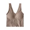 Top with cups, cotton breast pads, tube top, vest, sports bra, underwear, beautiful back, V-neckline