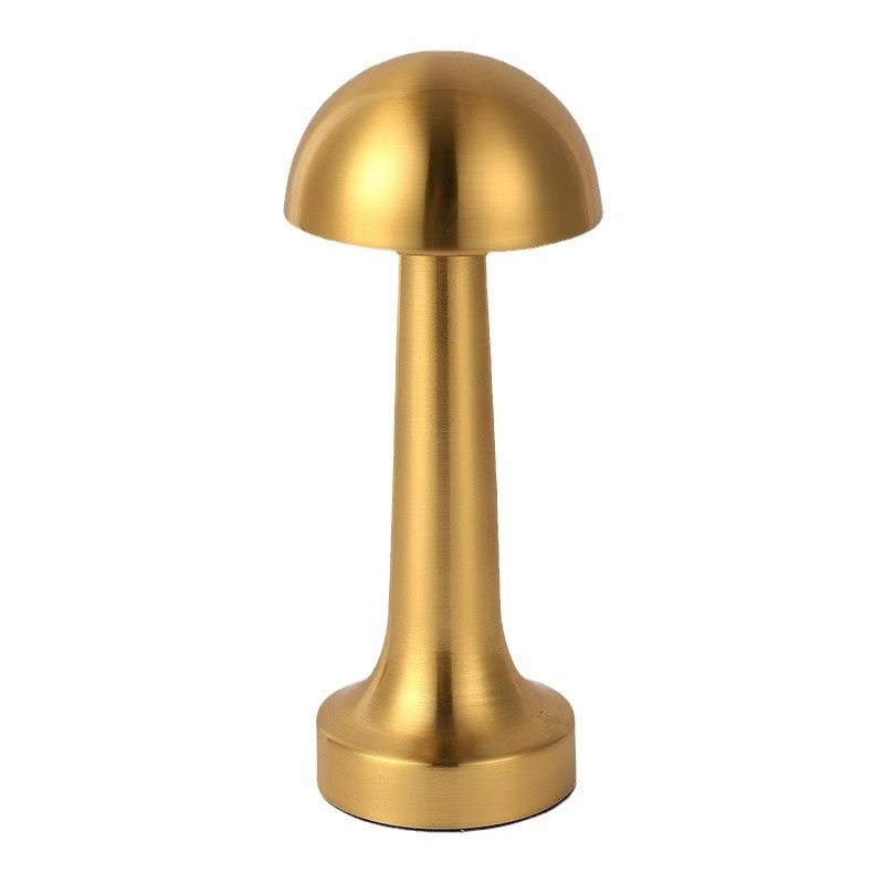 Bar de lámpara de escritorio de halteres transfronterizas minimalistas metálicas pequeñas luces nocturnas atmósfera de restaurante pequeño toque cabecera de cama led luz nocturna