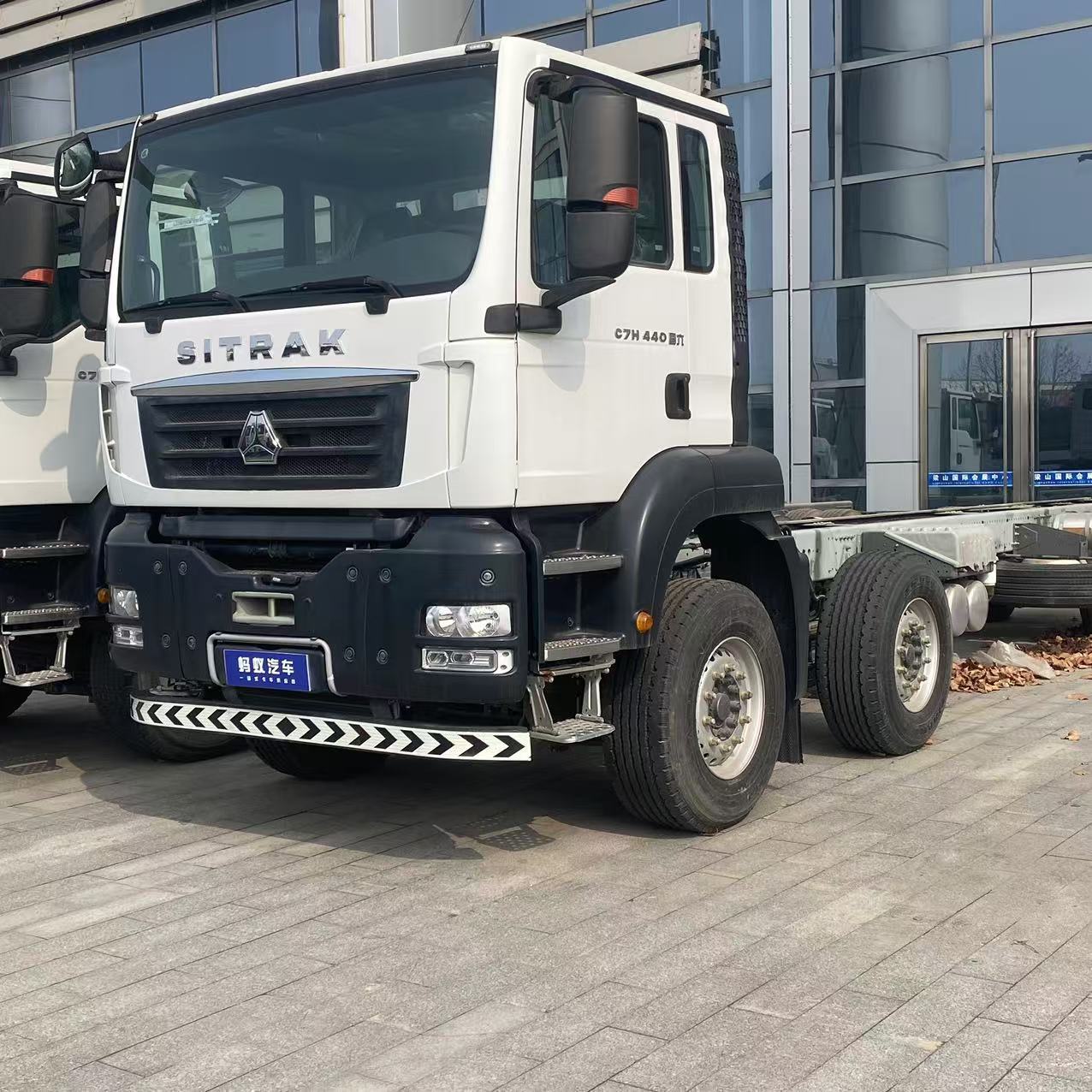 Cross-Border Howo Four-Wheel Front and Eight-Wheel Rear Engineering Dump Truck, Soil Transport Dump Truck