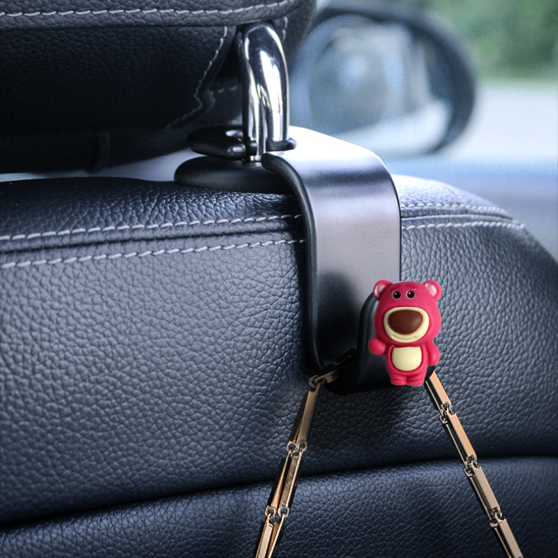 Gancho para coche Gancho para la parte posterior del asiento con gancho para el asiento trasero del coche