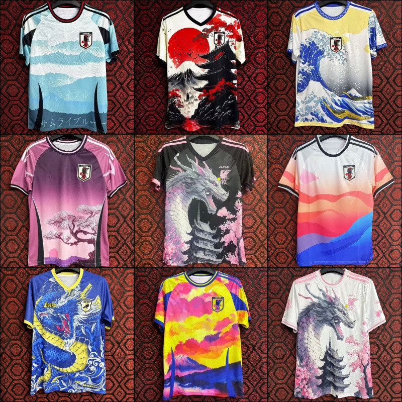 日本国家队足球服2526热门款泰版球衣动漫系列合集可印号一件代发