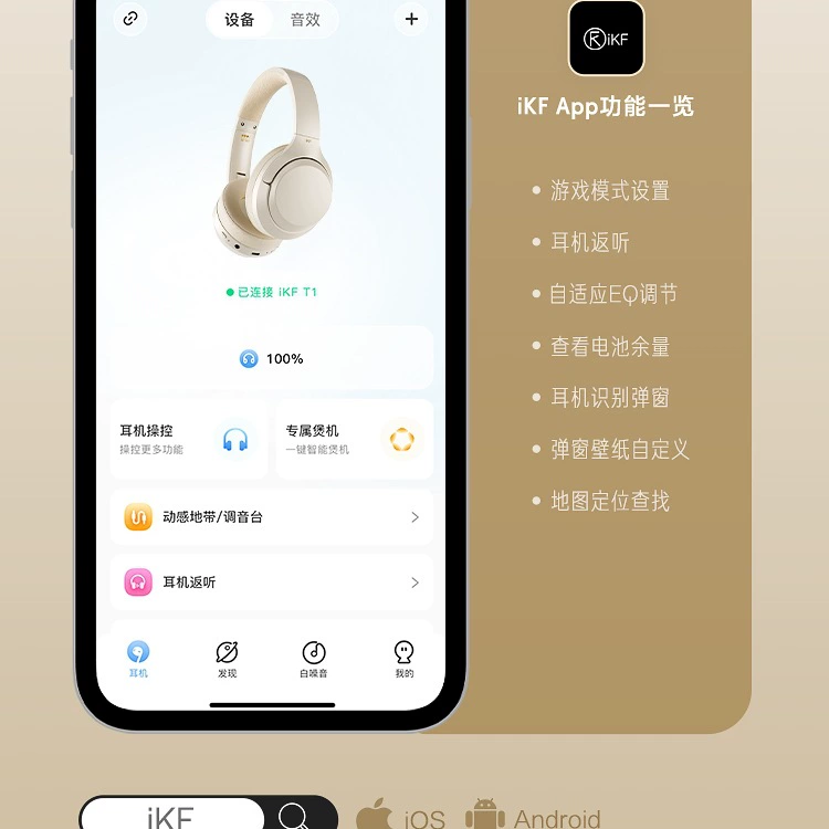 Сверхдлинные наушники T1, Bluetooth
