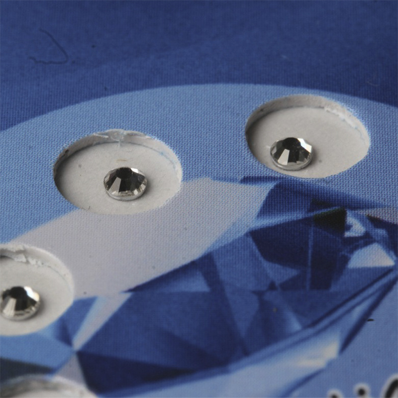 Belleza dental Dientes Dientes de belleza Dientes de cristal con incrustaciones de diamantes Materiales dentales 5 piezas Accesorios dentales