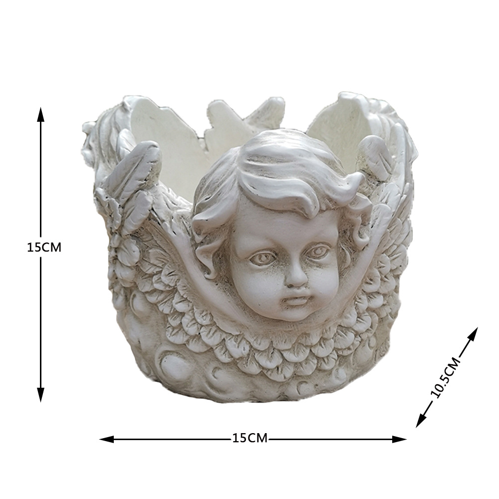 Tarro de flor de cara de ángel