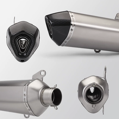 Motorcycle exhaust pipe | kit 21-23 years straight