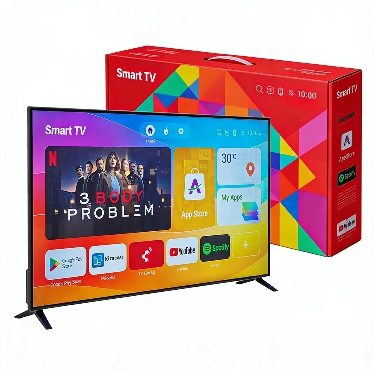 32-Inch 43-Inch Smart Tv 50-Inch 55-Inch 65-Inch 4K Smart Foreign Trade Television Android Tv