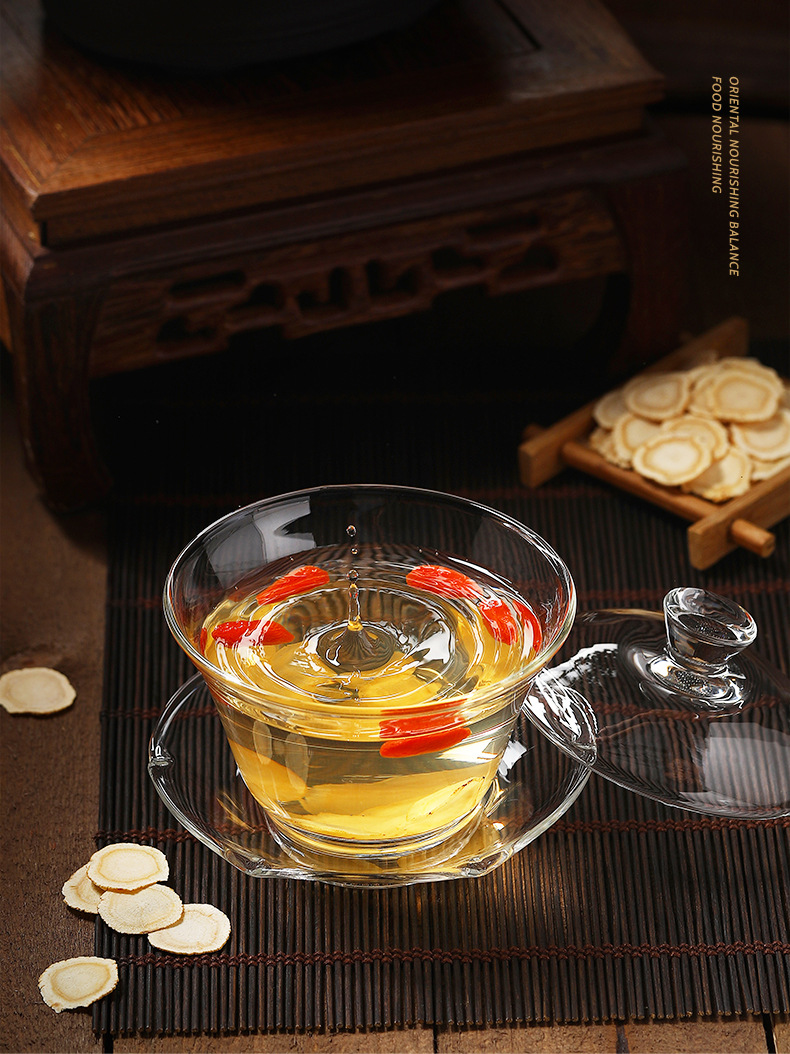 American Ginseng Root Slices 120g Gift Box Large 1.2-1.4cm Xiyang Shen for Tea and Soup in use