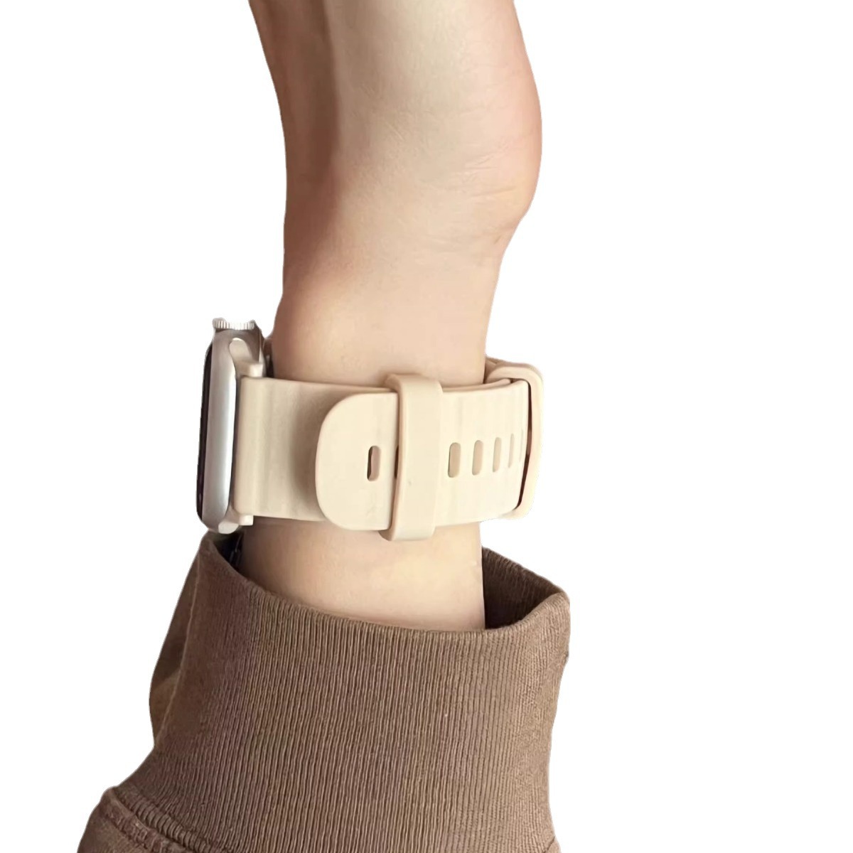 Adecuado para Apple Watch s8 correa de silicona de sentido avanzado nuevo iwatch10seultra9 creativo persianas SE