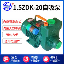 阳春凌波牌1.5ZDK-20自吸离心式清水泵750W小功率抽水泵自吸泵
